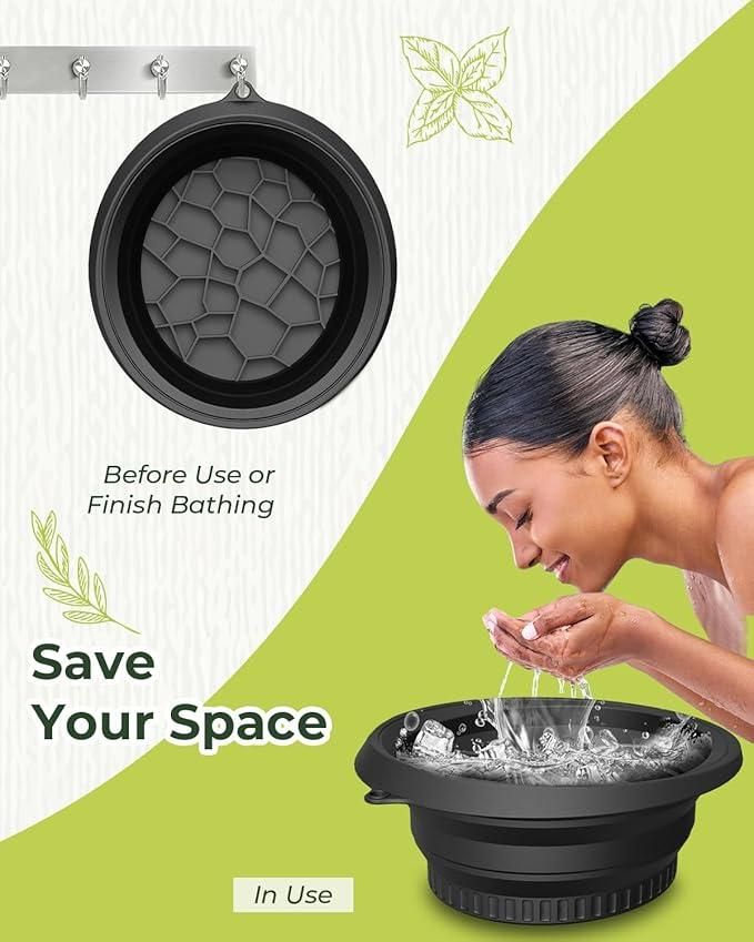 Face Bowl: Zero-Chemical Face Cleansing Basin for Puffiness Relief